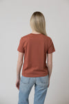 T-Shirt "Pumuckl Grantig" - rost, Damen