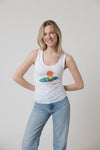 Top "Pumuckl surfs" - white