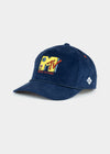 Cap "MTV: Radio" - dark blue (half-curved)