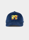 Cap "MTV: Radio" - dark blue (half-curved)