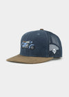 Cap "Zündapp" - dunkelgrau, v2 (Snapback)