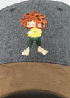 Cap "Grantig by nature" - dunkelgrau (Curved), v2